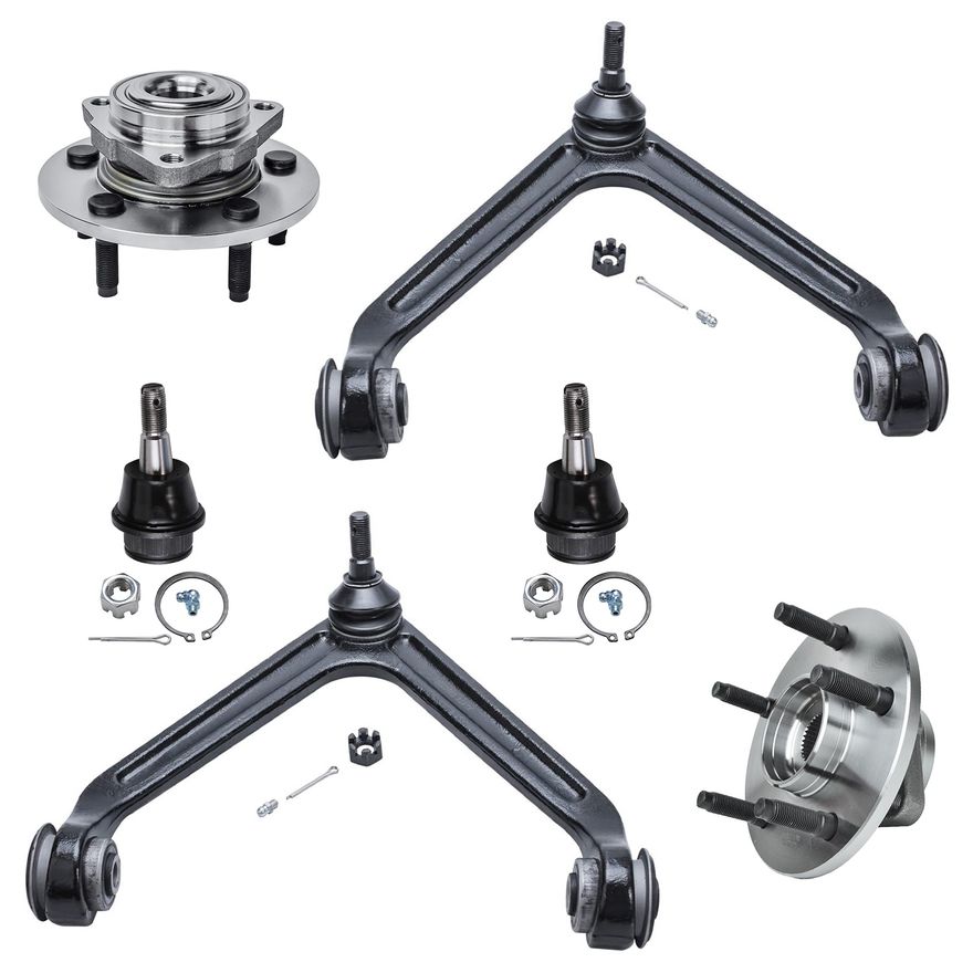 Main Image - Front Control Arms Hubs Kit