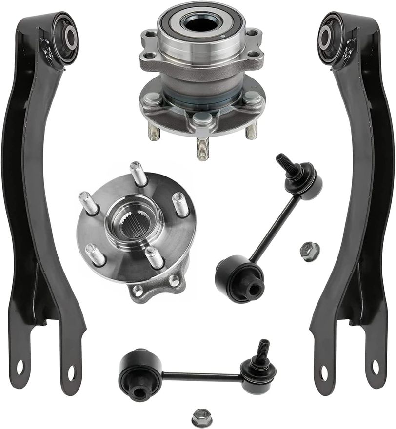 Main Image - Rear Trailing Arms Wheel Hubs