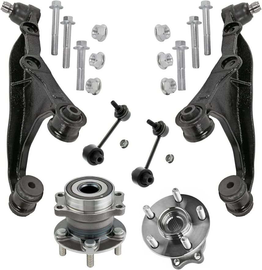 Main Image - Rear Upper Control Arms Hubs