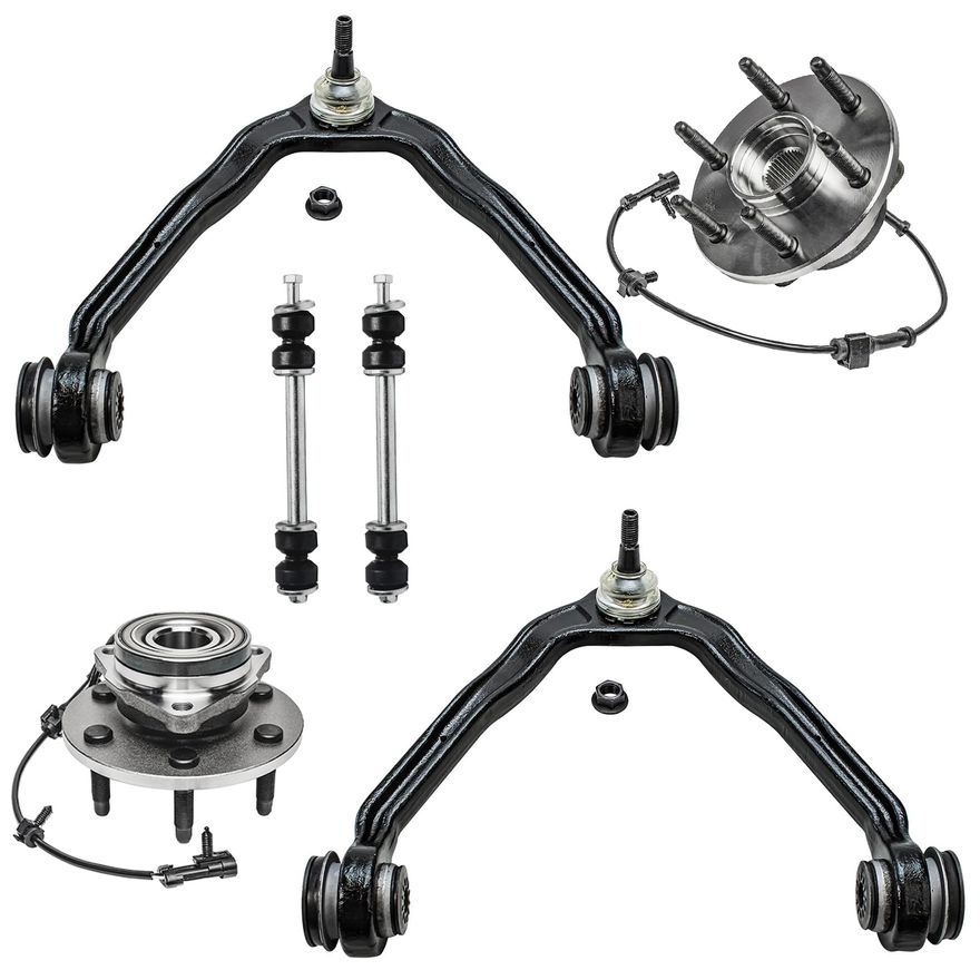 Main Image - Front Control Arms Wheel Hubs