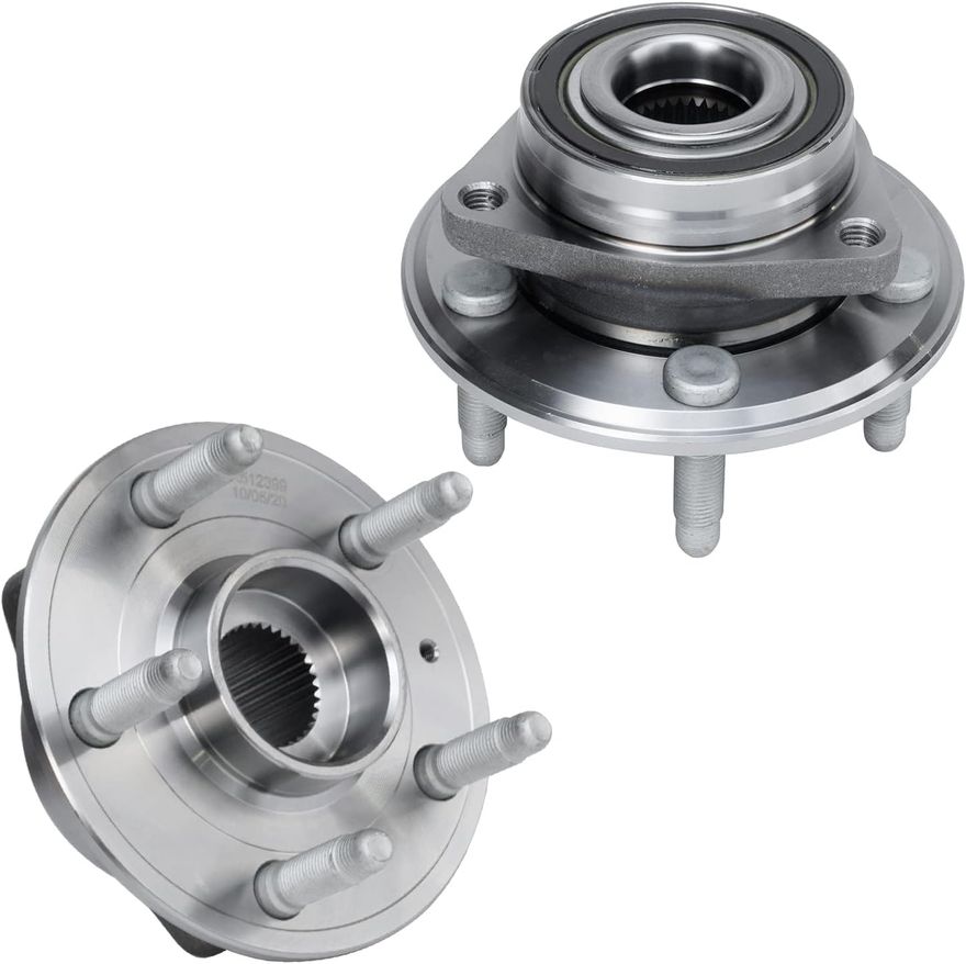 Rear Wheel Hub and Bearing - 512399 x2