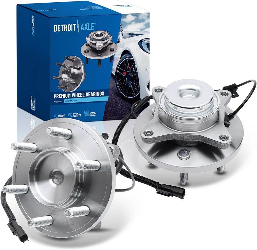 Front Wheel Hub and Bearing - 515143 x2