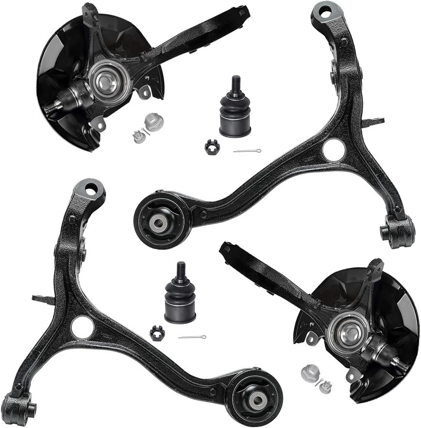 Main Image - Front Control Arms Knuckles Hubs