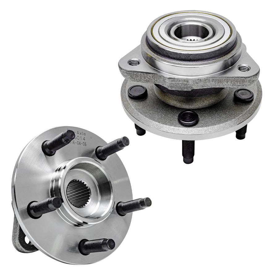 Front Wheel Hub and Bearings - 515014 x2