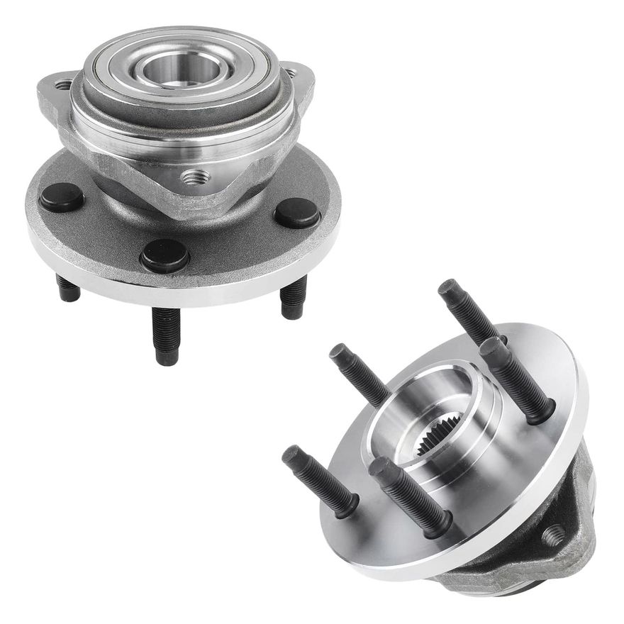 Front Wheel Hub and Bearings - 515014 x2