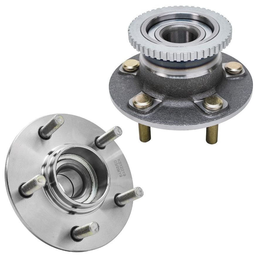 Rear Wheel Hub and Bearings - 512219 x2