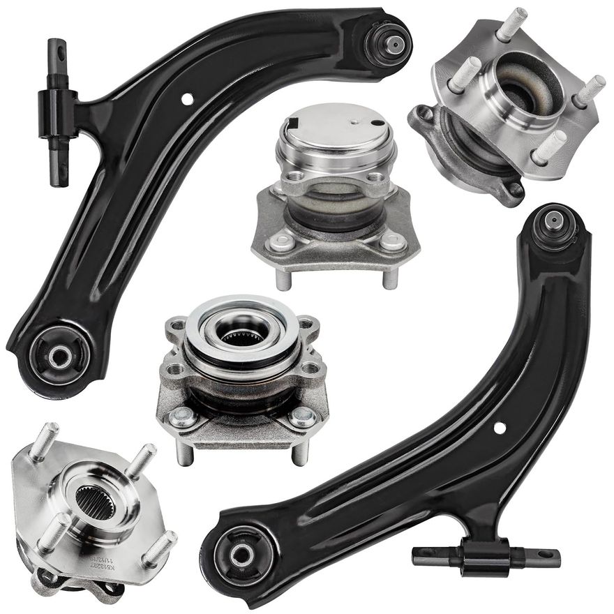 Main Image - Front Control Arms Wheel Hubs