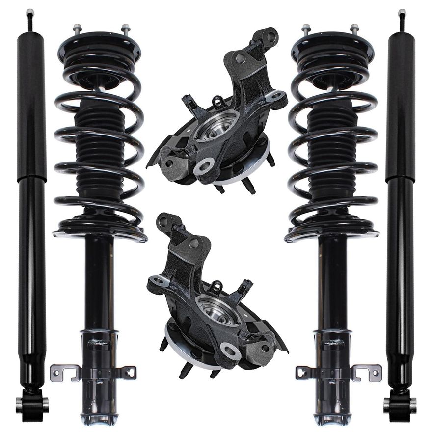 Main Image - Front Struts Rear Shocks Kit