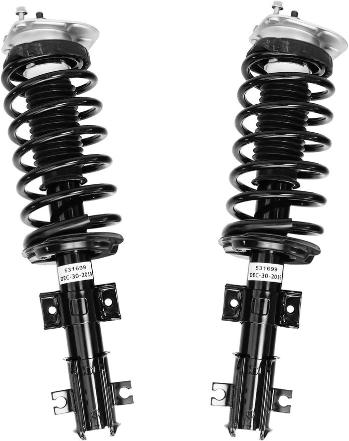 Front Strut w/Coil Spring - 171699 x2