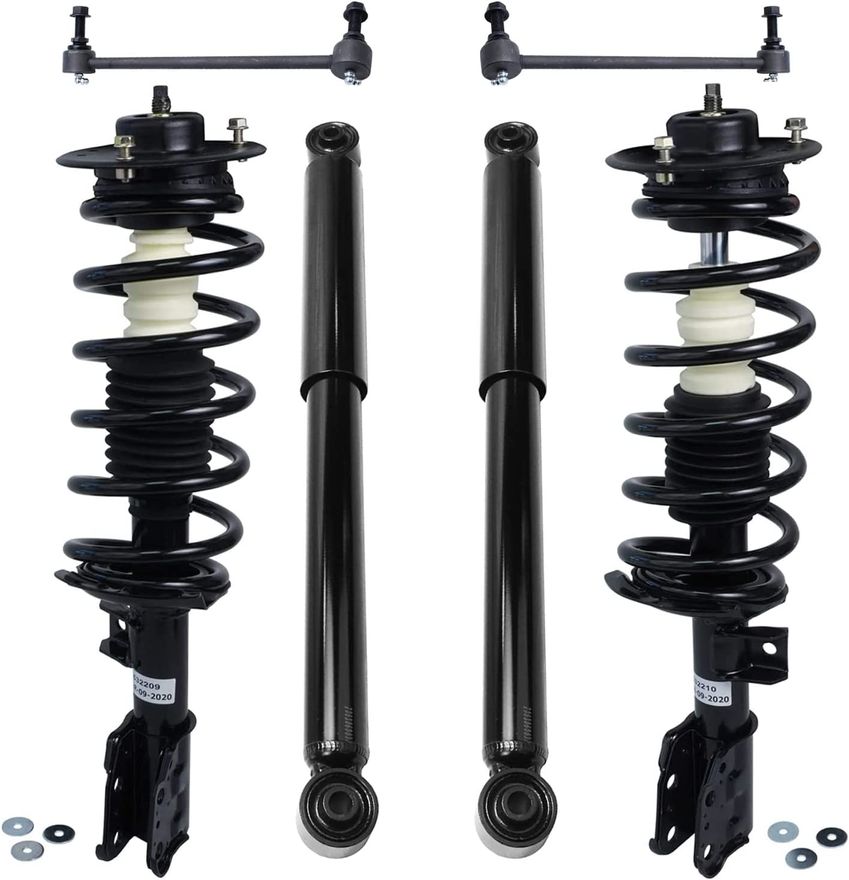 Main Image - Front Struts Rear Shocks Kit