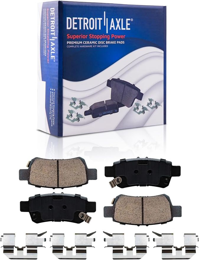 Rear Ceramic Brake Pad - P-1088 x2