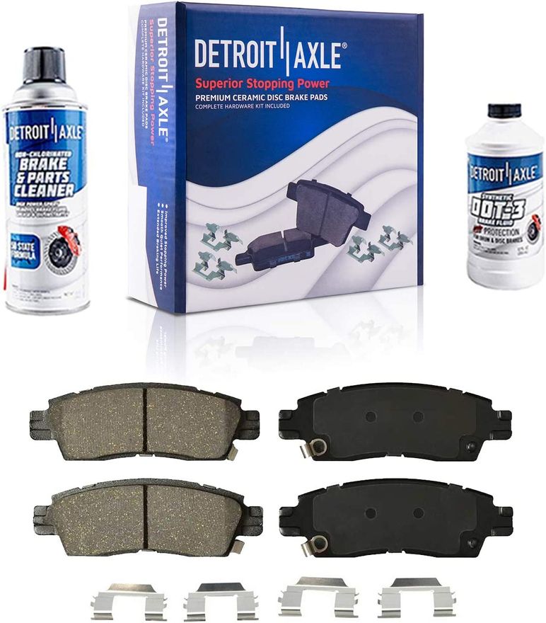 Rear Ceramic Brake Pad - P-883 x2