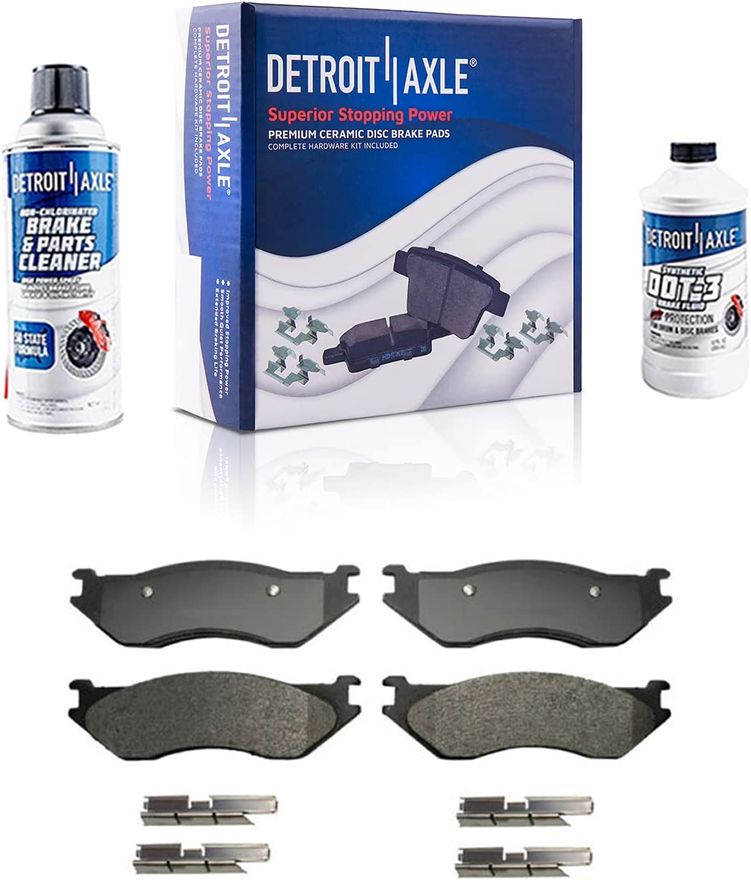 Front Ceramic Brake Pad - P-966 x2