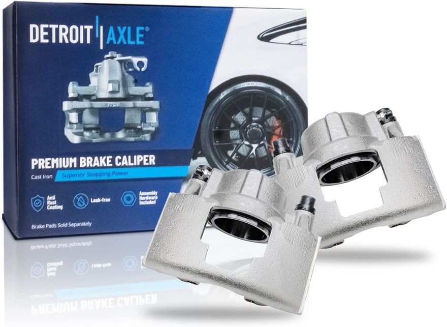 1991 Chevrolet K2500 6pc Front Disc Calipers Ceramic Brake