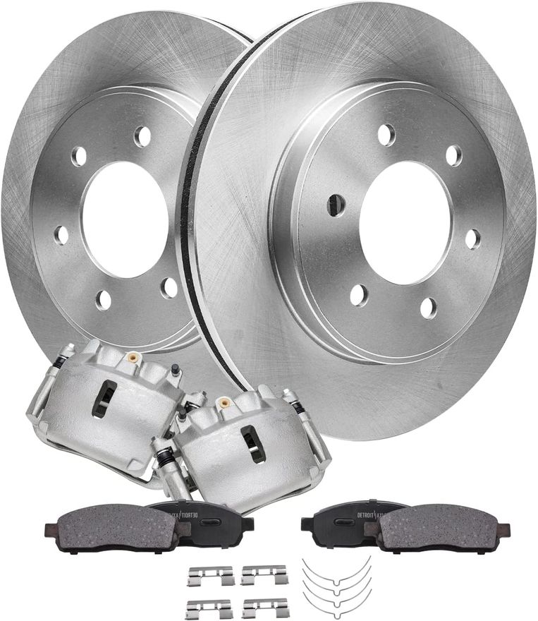 Main Image - Front Disc Rotors Pad Caliper