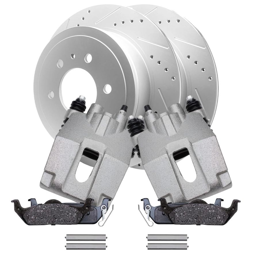 Main Image - Rear Drilled Calipers Pads