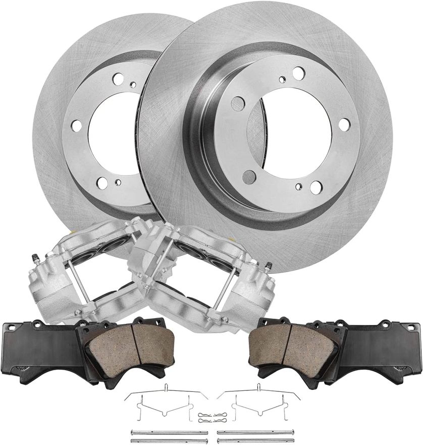 Main Image - Front Rotors Brake Calipers Pads