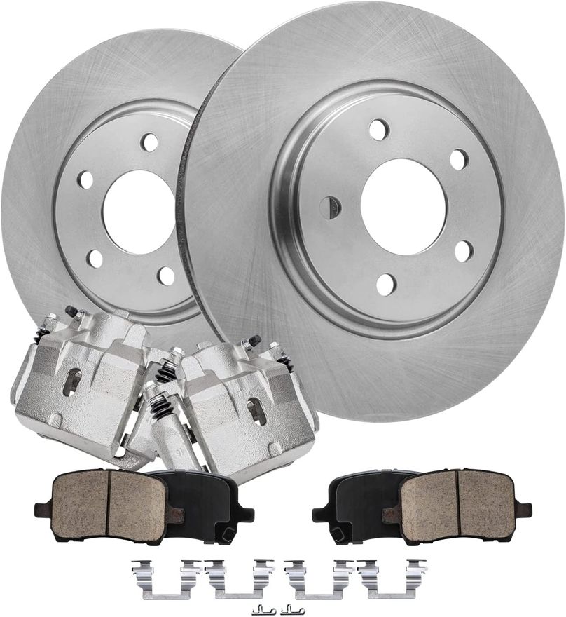 Main Image - Front Rotors Brake Caliper Pad