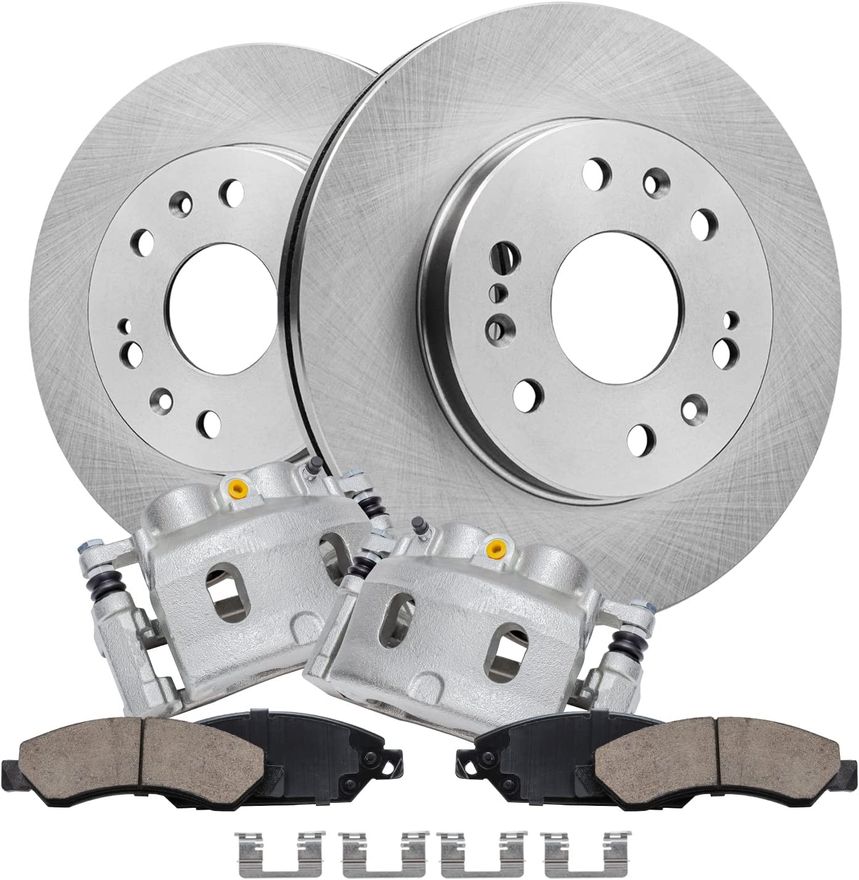 Main Image - Front Rotors Brake Calipers Pads