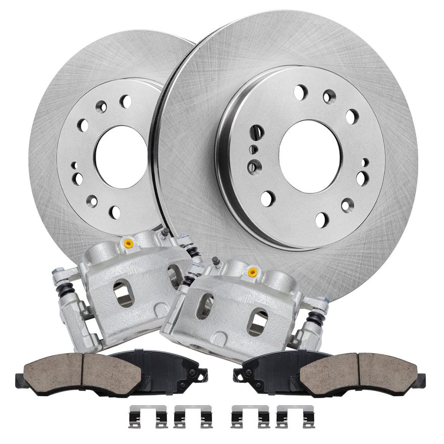 Main Image - Front Rotors Brake Calipers Pads