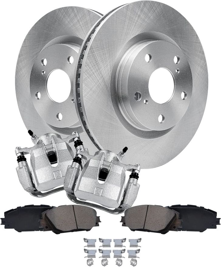 Main Image - Front Rotors Brake Pads Calipers