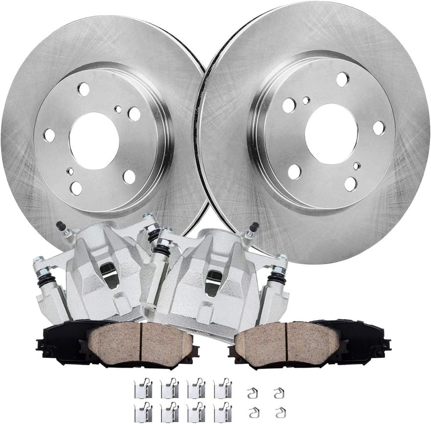 Main Image - Front Rotors Brake Calipers Pads