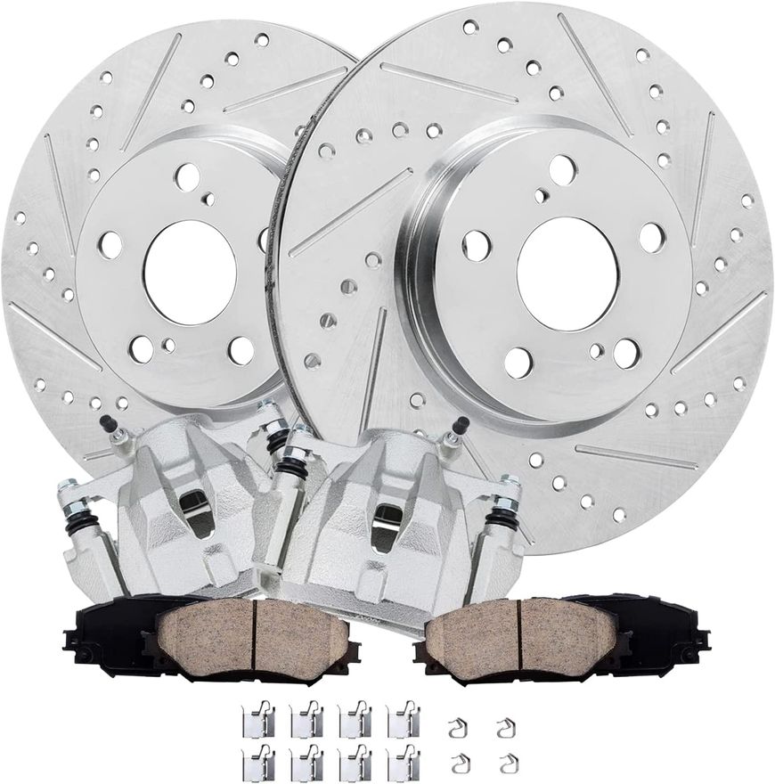 Main Image - Front Drilled Calipers Pads