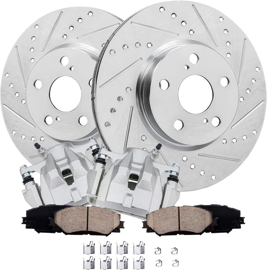 Main Image - Front Drilled Calipers Pads