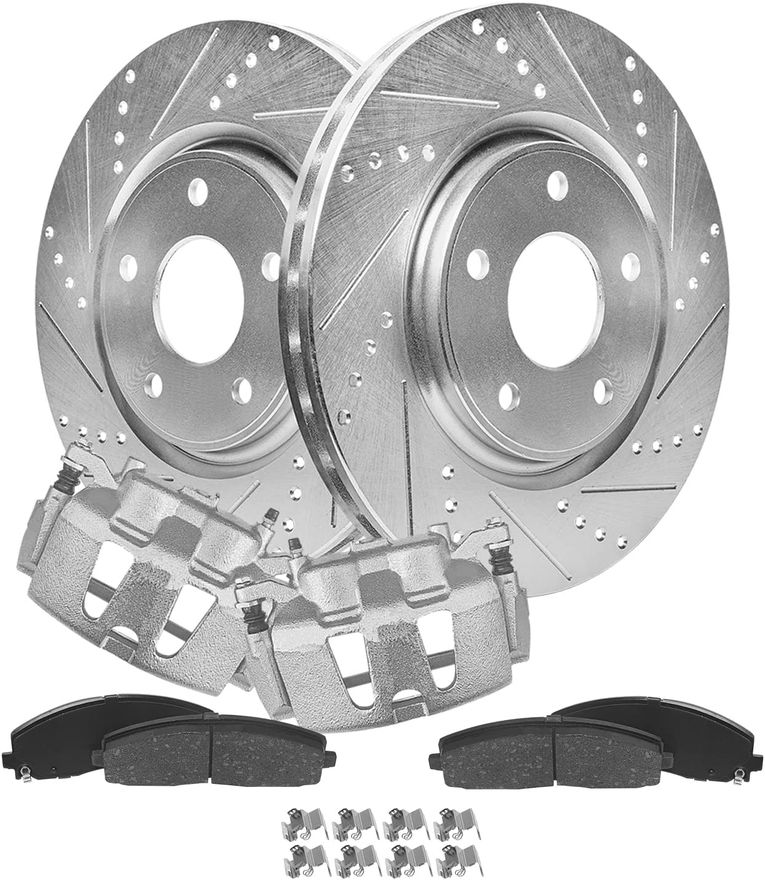 Main Image - Front Rotors Brake Calipers Pads