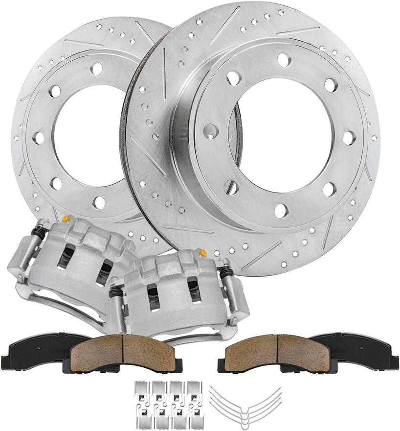 Main Image - Front Rotors Brake Calipers Pads