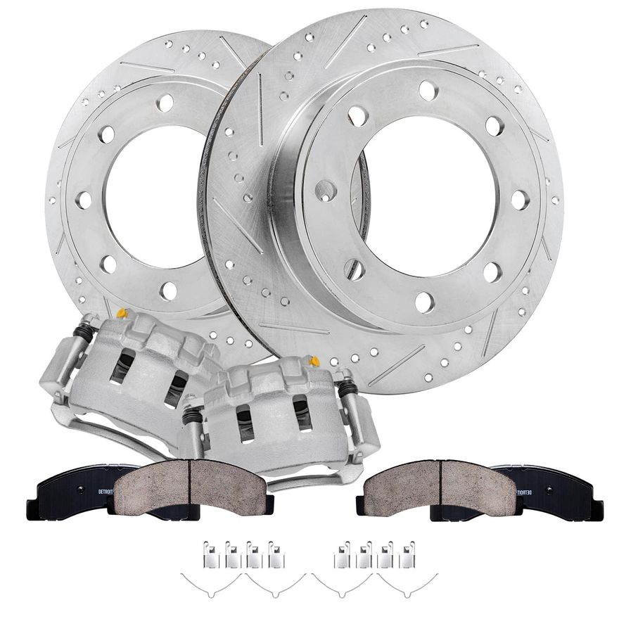 Main Image - Front Rotors Brake Calipers Pads