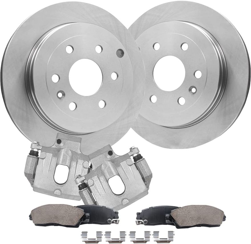 Main Image - Rear Disc Rotors Pad Caliper