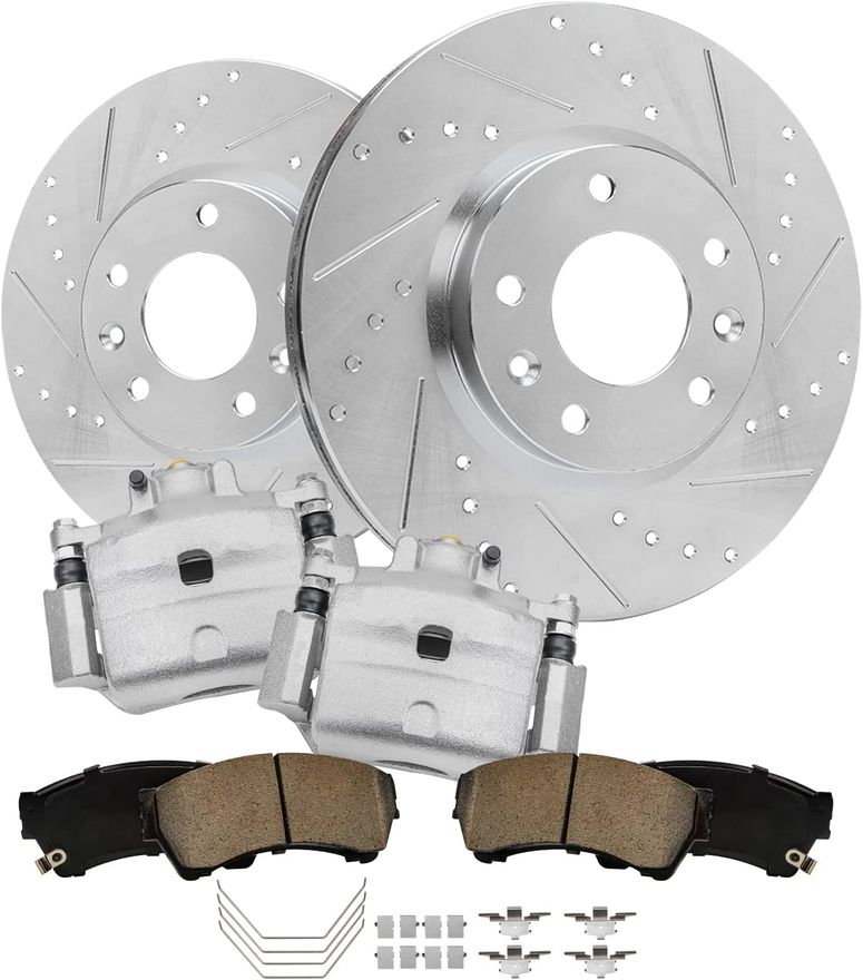 Main Image - Front Rotors Brake Calipers Pads