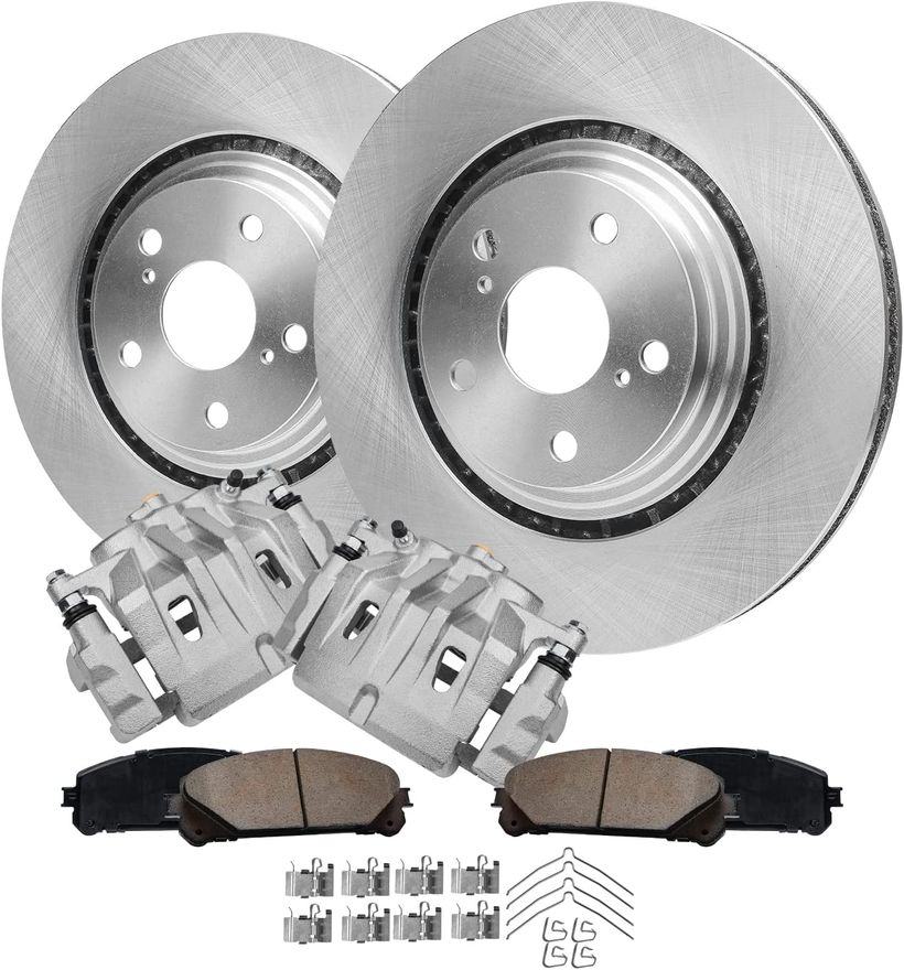 Main Image - Front Rotors Brake Calipers Pads