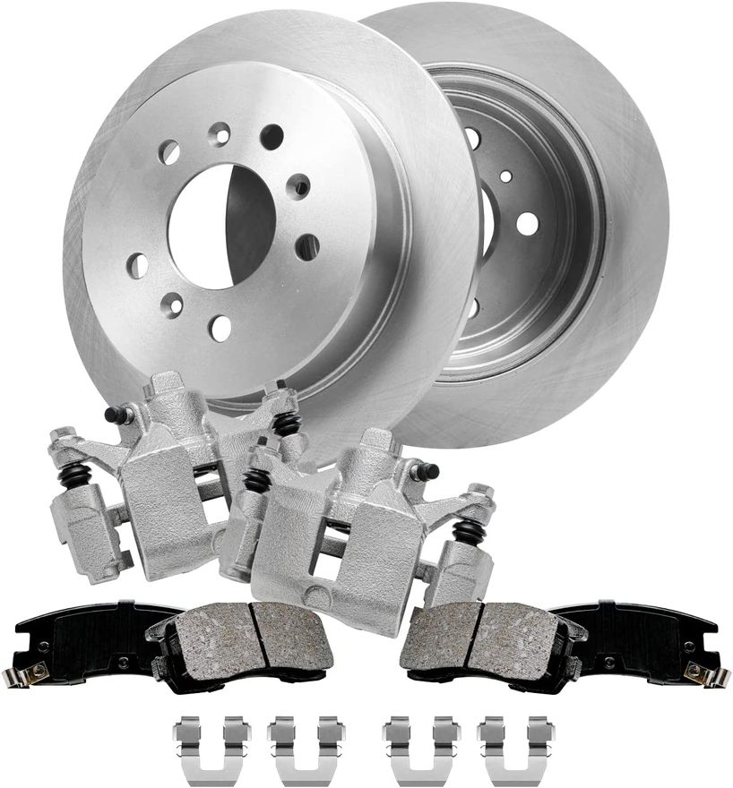 Main Image - Rear Disc Rotors Pads Calipers