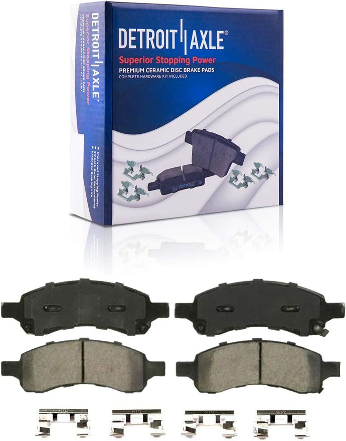 Front Ceramic Brake Pads - P-1169 x2