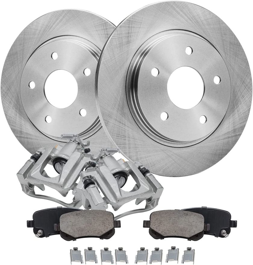 Main Image - Rear Disc Rotors Pads Calipers