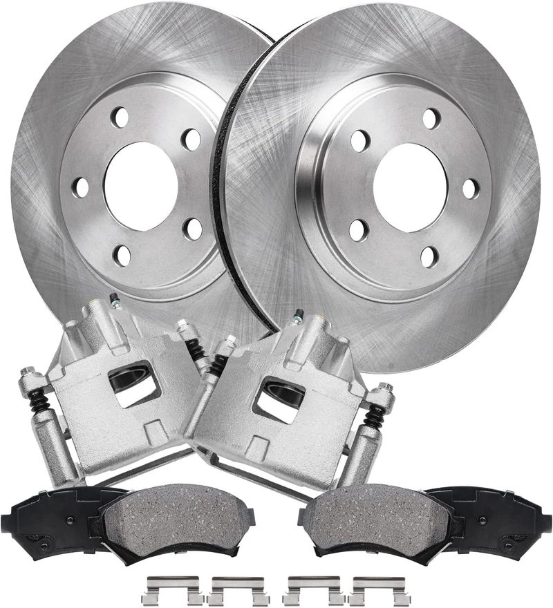 Main Image - Front Rotors Brake Calipers Pads