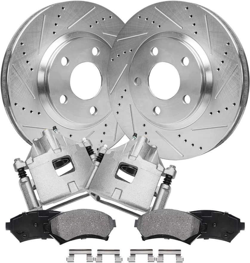 Main Image - Front Rotors Brake Calipers Pads