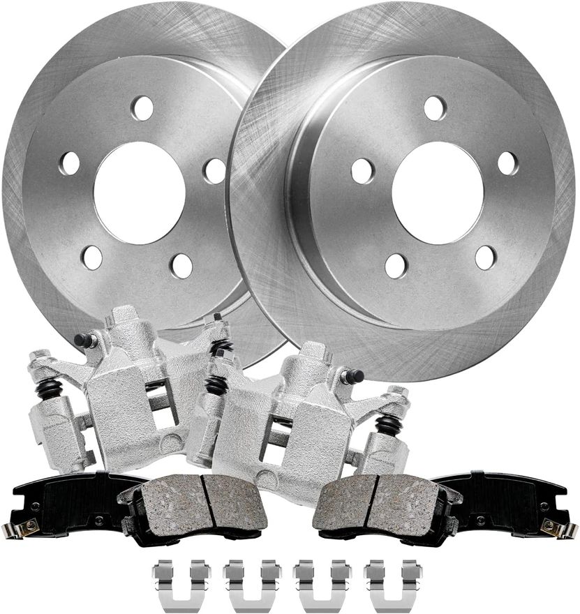 Main Image - Rear Rotors Brake Caliper Pad