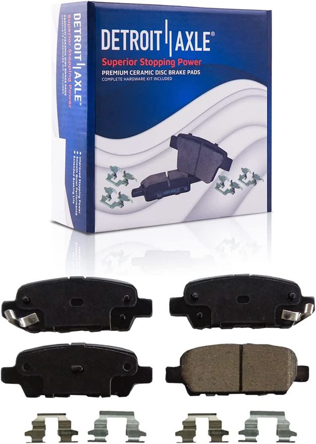 Rear Ceramic Brake Pads - P-905 x2