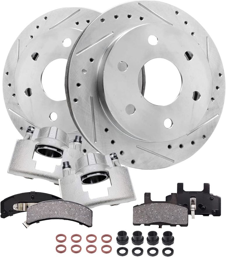 Main Image - Front Rotors Brake Calipers Pads