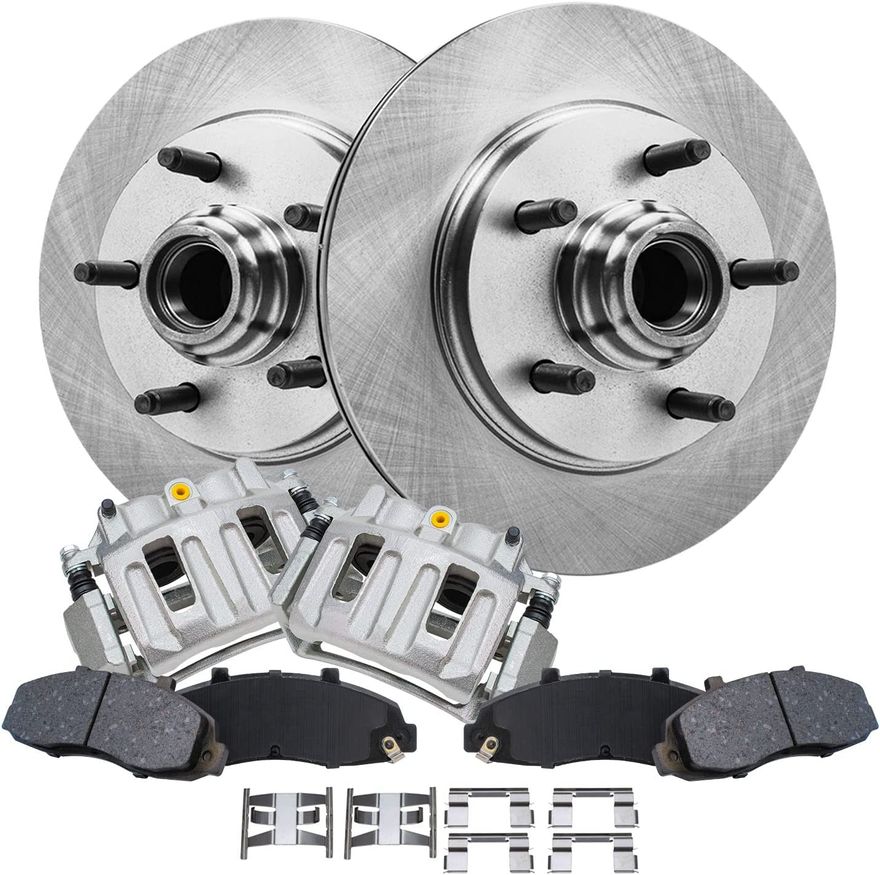 Main Image - Front Rotors Brake Calipers Pads