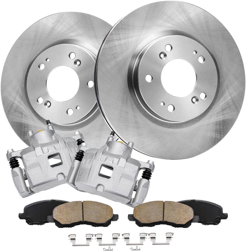 Main Image - Front Disc Rotors Pads Calipers