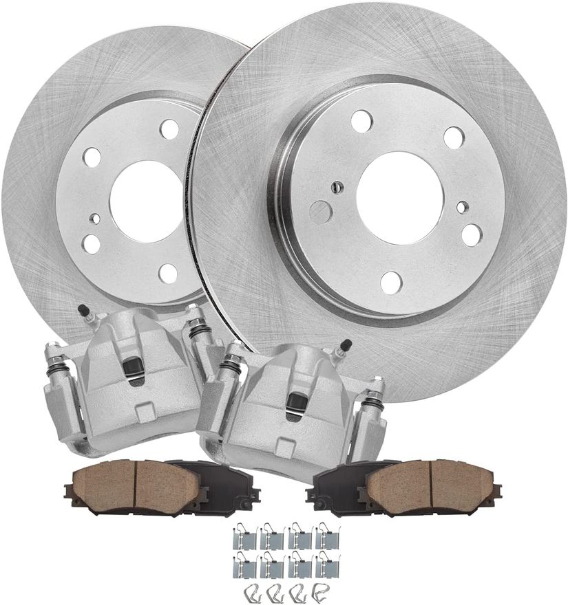 Main Image - Front Rotors Brake Calipers Pads