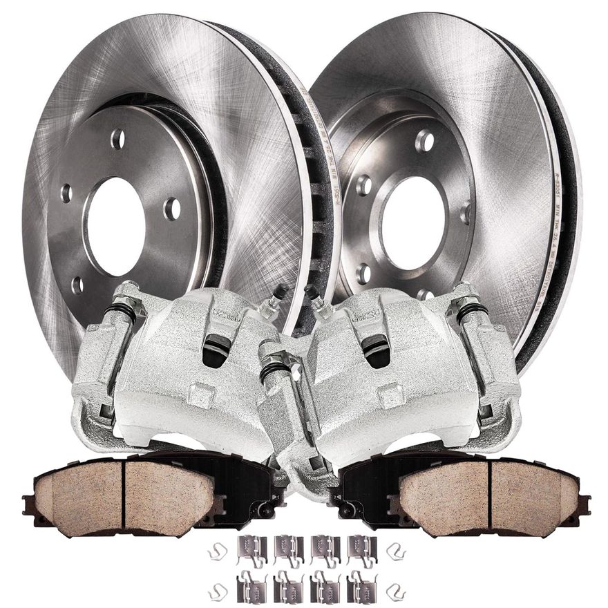 Main Image - Front Rotors Brake Calipers Pads