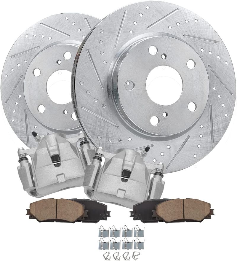 Main Image - Front Rotors Brake Calipers Pads