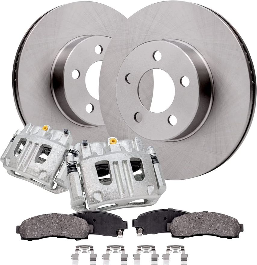 Main Image - Front Rotors Brake Calipers Pads