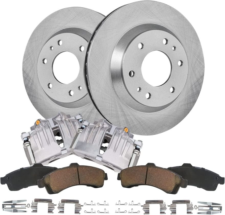 Main Image - Front Rotors Brake Calipers Pads