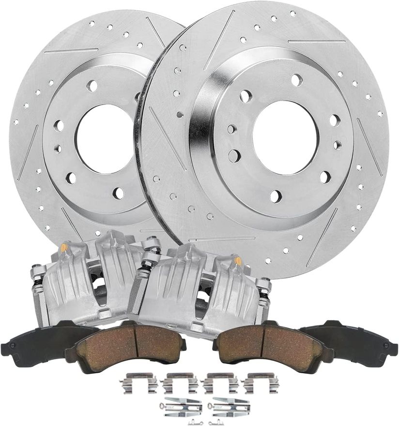 Main Image - Front Rotors Brake Calipers Pads